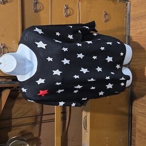 OVLA 3/4 SLEEVE STAR SWEATER.  #6324